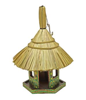 Wildlife Futterhaus Bali, grün, ca. B25,5/H37/T25,5 cm