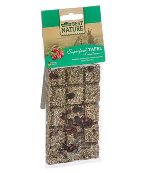 Dehner Best Natura Nagersnack Superfood Tafel Preiselbeeren, 125 g