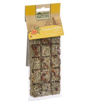 Dehner Best Natura Nagersnack Superfood Tafel Sanddorn, 125 g