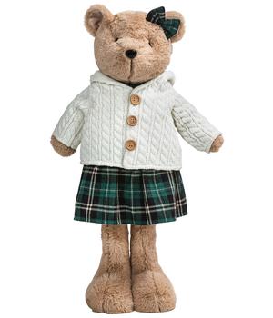 Dehner Dekofigur Teddy Mädchen, ca. B23/H55/T16 cm