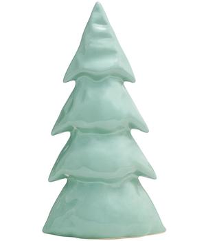 Dehner Porzellan-Tannenbaum, grün, ca. B29/H53,5/T17,5 cm
