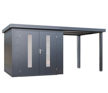 Wolff Finnhaus Metallgerätehaus Elvar 4824, ca. B504/H231/T272 cm