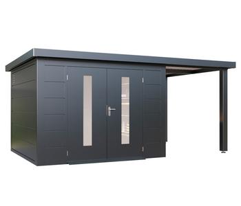 Wolff Finnhaus Metallgerätehaus Elvar 5424, ca. B564/H231/T272 cm