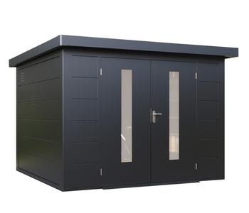 Wolff Finnhaus Metallgerätehaus Eirik 3030, ca. B324/H231/T332 cm