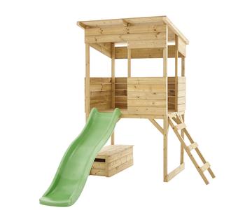 Westmann Spielhaus Wildnis inkl. Rutsche, ca. B126/H205/T114 cm