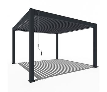 Weide Pergola Deluxe Plus 4x4, ca. B400/H255/T400 cm