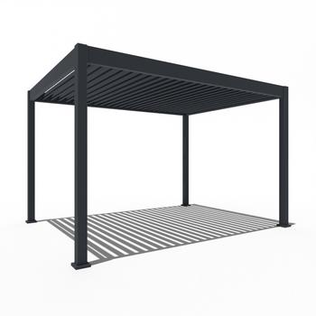 Weide Pergola LED E-Deluxe 3x4, ca. B400/H255/T300 cm