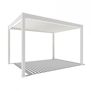 Weide Pergola LED E-Deluxe 3x4, ca. B400/H255/T300 cm