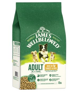 James Wellbeloved Trockenfutter für Hunde Adult, Truthahn & Reis
