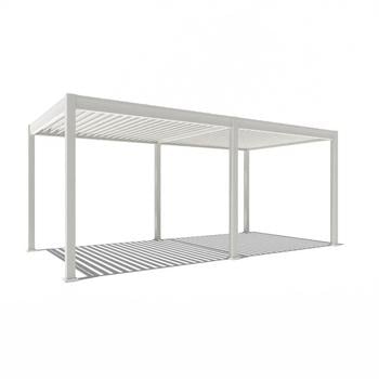 Weide Pergola LED E-Deluxe 3x6, ca. B400/H255/T300 cm