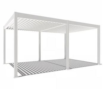 Weide Pergola LED E-Deluxe 3,6x5,3, ca. B530/H255/T360 cm