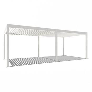 Weide Pergola LED E-Deluxe 3,6x7,2, ca. B720/H255/T360 cm