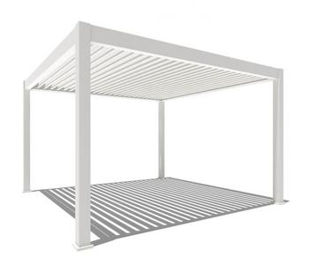 Weide Pergola LED E-Deluxe Plus 4x4, ca. B400/H255/T400 cm