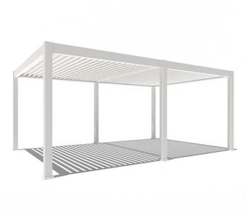 Weide Pergola LED E-Deluxe Plus 4x4, ca. B400/H255/T400 cm