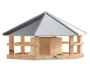 Dehner Natura Premium Futterhaus Sierra Madre, ca. B85/H50/T74 cm