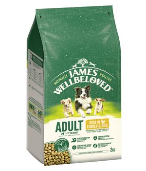 James Wellbeloved Trockenfutter für Hunde Adult, Truthahn & Reis
