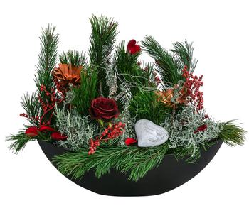 Grabgesteck In Liebe, oval, ca. B29/H45/T56 cm