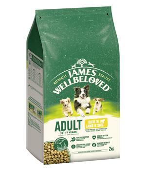 James Wellbeloved Trockenfutter für Hunde Adult, Lamm & Reis