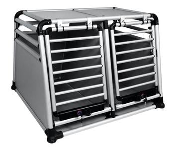 Nobby Hundetransportbox Round Corner Doppelbox, ca. B96,5/H68,6/T83,5 cm