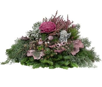 Grabgesteck Unvergessen, ca. B60/H40/T35 cm