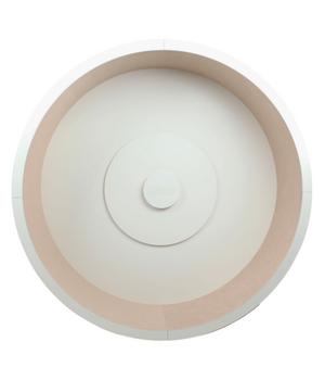 Elmato® Katzenlaufrad Rocky L, hängend, weiß/beige