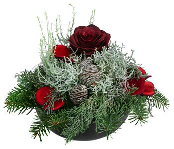 Grabgesteck In Liebe, rund, ca. Ø23/H19 cm