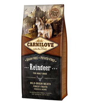 Carnilove Trockenfutter für Hunde Adult, Rentier
