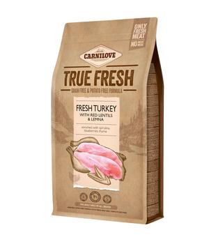Carnilove True Fresh Trockenfutter für Hunde Adult, Truthahn