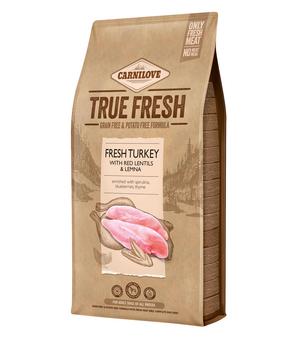 Carnilove True Fresh Trockenfutter für Hunde Adult, Truthahn