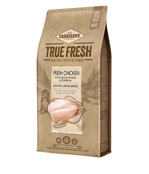 Carnilove True Fresh Trockenfutter für Hunde Large Breed Junior, Huhn