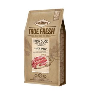 Carnilove True Fresh Trockenfutter für Hunde Large Breed Adult, Ente