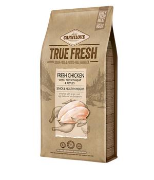 Carnilove True Fresh Trockenfutter für Hunde Senior & Healthy Weight, Huhn