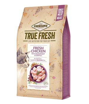 Carnilove True Fresh Trockenfutter für Katzen Adult, Huhn