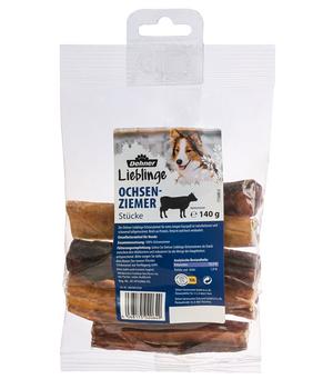 Dehner Lieblinge Hundesnack Ochsenziemer, 140 g