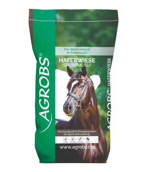 Agrobs Pferdefutter Sportmüsli Haferwiese, 15 kg
