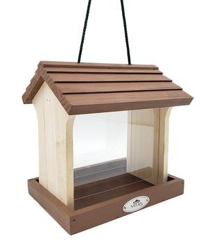 Dehner Natura Premium Futterhaus Arizona, ca. B21/H21/T17 cm