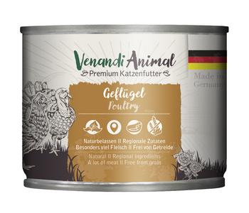 Venandi Animal Nassfutter für Katzen Adult, 200 g