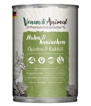 Venandi Animal Nassfutter für Katzen Adult, 400 g