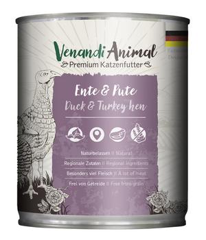 Venandi Animal Nassfutter für Katzen Adult, 800 g