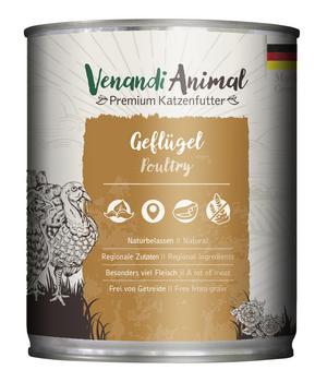 Venandi Animal Nassfutter für Katzen Adult, 800 g