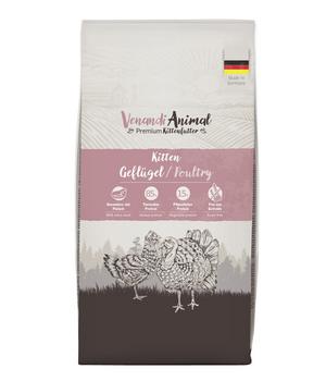 Venandi Animal Trockenfutter für Katzen Kitten, Huhn