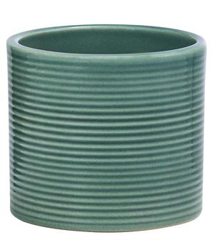 Scheurich Keramik-Übertopf Shanty, rund, salbeigrün