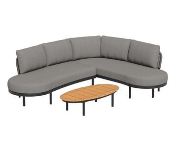 Tierra Outdoor Lounge-Set Fumano, 3-teilig