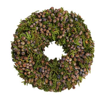 Kranz Juniperus, einseitig gebunden, ca. Ø20 cm