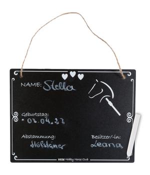 HKM KIDS Hobby Horsing Stallschild, ca. B20/H15 cm
