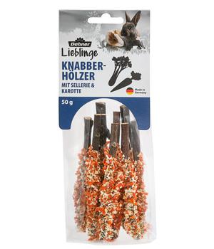 Dehner Lieblinge Knabber-Hölzer mit Sellerie & Karotte, 50 g