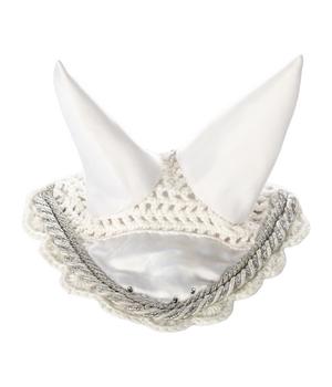 HKM KIDS Hobby Horsing Fliegenhaube Turnier, weiß