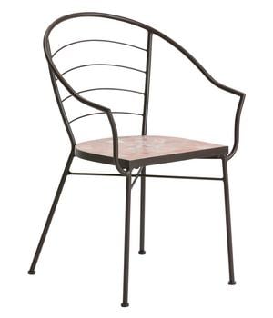 Dehner Mosaiksessel Chiara, terra-rosé