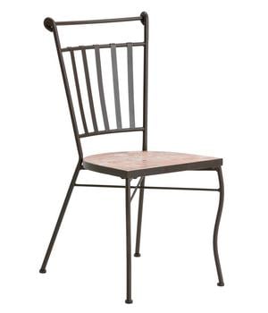 Dehner Mosaikstuhl Chiara, terra-rosé