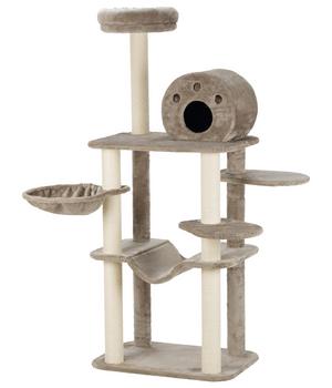 Trixie Kratzbaum Fabiola, grau, ca. B70/H165/T50 cm